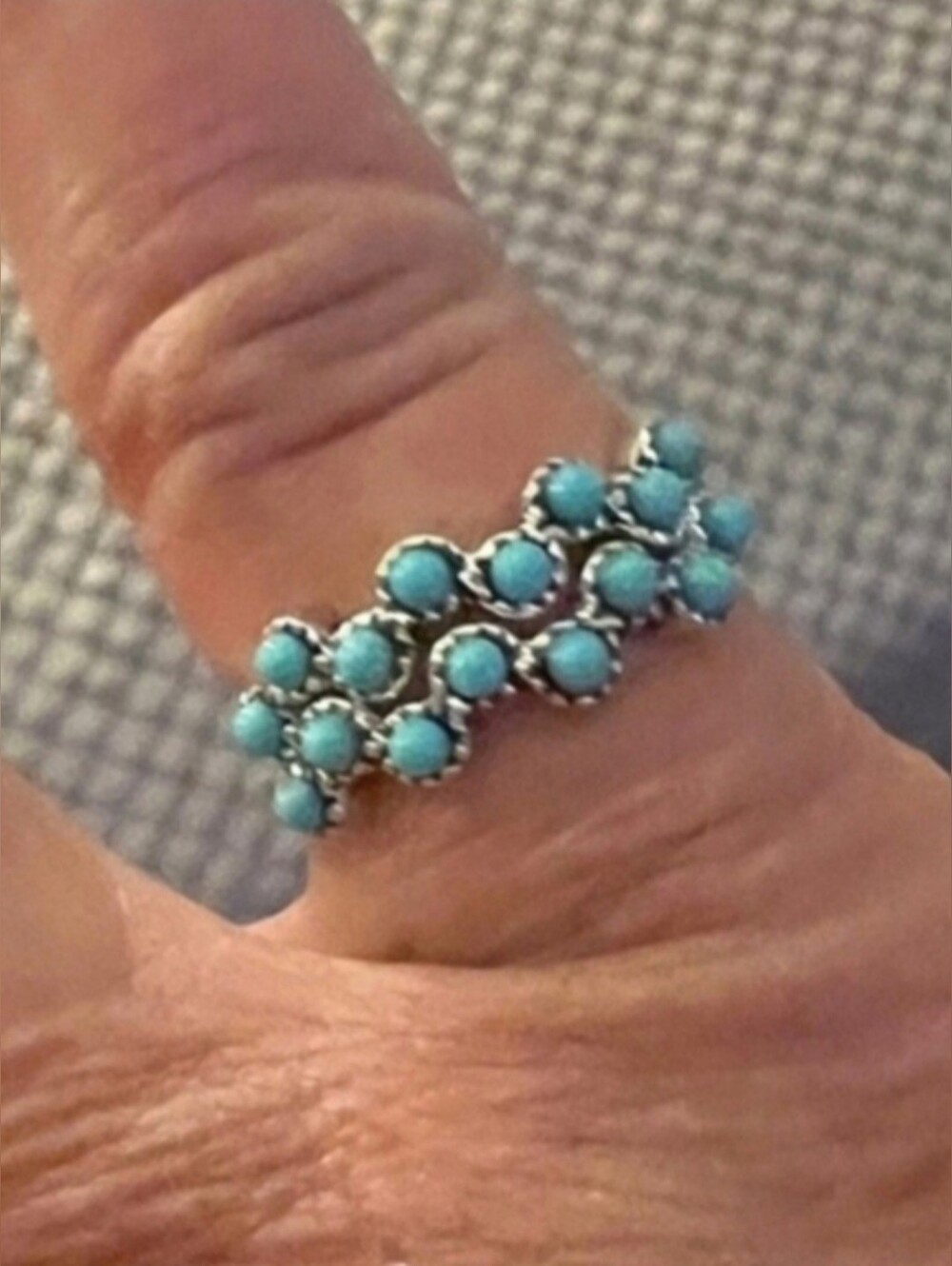 Turquoise Stack Ring - Picture 2 of 5